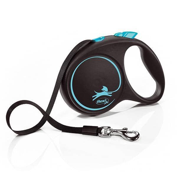 LAISSE FLEXI BLACK DESIGN TAPE S 5M BLUE